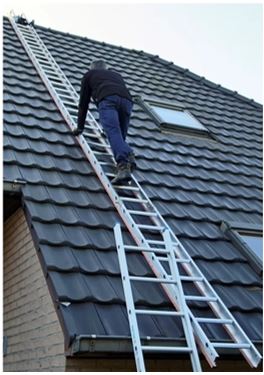 Solide Échelle de toit 8sp – Laddermakerij Smits BV