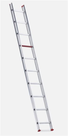 Altrex enkele aluminium ladder Atlas 1x10sp.