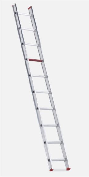 Altrex All Round single straight ladder 10sp.