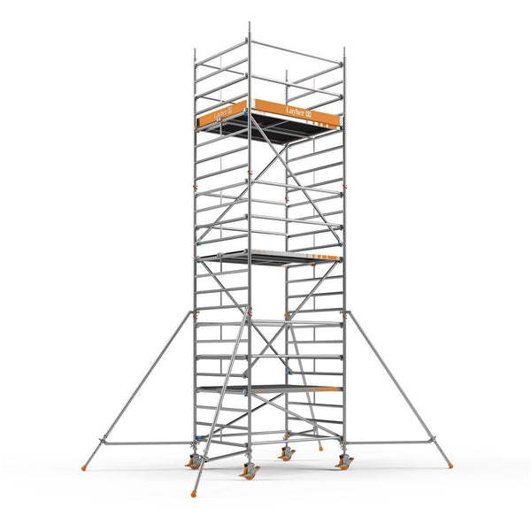 Layher Kombi 150 7.50m werkhoogte  vloer 1.80x1.50m vrijstaand - te huur