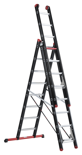 Altrex Mounter 3-delige reform-opsteekladder 3x08sp.