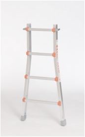 Waku buitenste deel telescopische ladder (4 sporten)