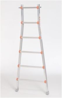 Waku buitenste deel telescopische ladder (6 sporten)
