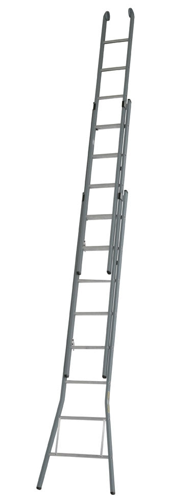Dirks aluminium ruitenwassersladder 3x10 sp rechte voet
