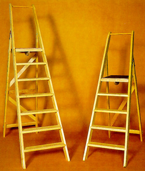 Smits houten enkele trapladder 10tr.