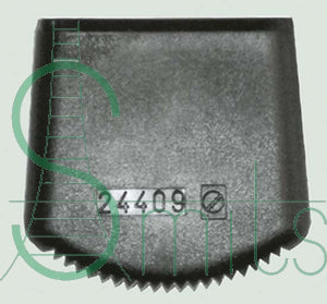 Zarges ladderschoen 58x25mm zwart uitwendig
