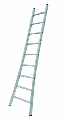 Solide enkele ladder open voet 9sp.