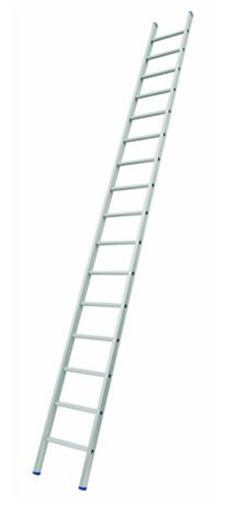 Solide enkele ladder rechte voet 16sp. met stabilisatiebalk