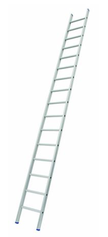 Solide enkele ladder rechte voet 20sp met stabilisatiebalk