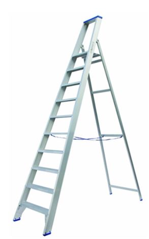 Solide Professionele trapladder 10tr.