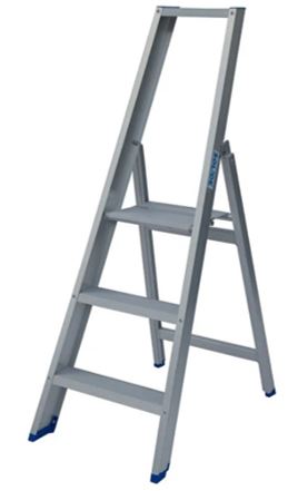 Solide Professionele trapladder compacte uitvoering 3tr.