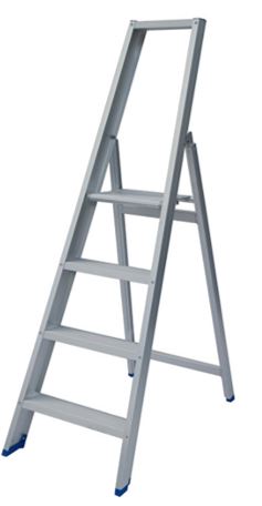 Solide Professionele trapladder compacte uitvoering 4tr.