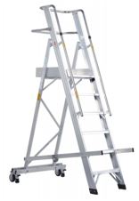 Altrex Rolhouse Pro magazijntrap vouwbaar 8 tr.