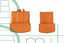Petry trapladdervoet klein 40x25mm
