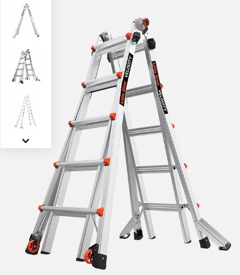 Altrex Little Giant Velocity Telescopische vouwladder 4x6sp.