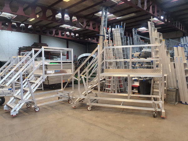Platformtrap op maat volgens offerte