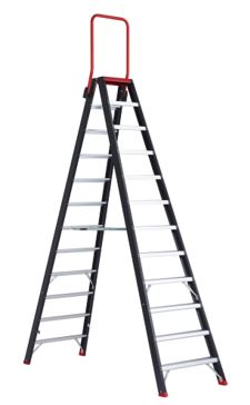 Altrex Taurus dubbele trapladder TDO 2x12tr.